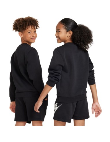 Nike Sportswear Club Fleece Kids' Sweatshirt Black FD3006 010