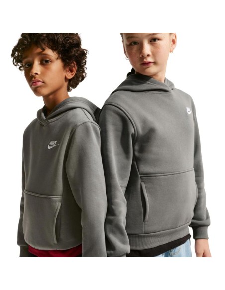 Nike Sportswear Club Fleece Kids' Sweatshirt Gray FD3000 289