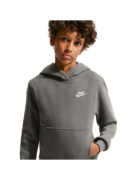 Nike Sportswear Club Fleece Kids' Sweatshirt Gray FD3000 289