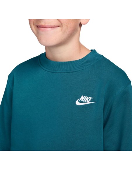 Nike Sportswear Club Fleece Kids' Sweatshirt Green FD3006 372