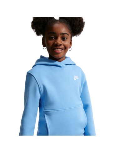 Nike Sportswear Club Fleece Kids' Sweatshirt Light Blue FD3000 497
