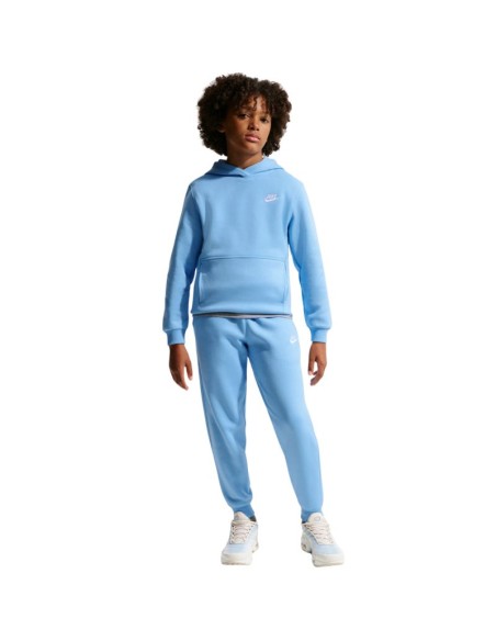 Nike Sportswear Club Fleece Kids' Sweatshirt Light Blue FD3000 497