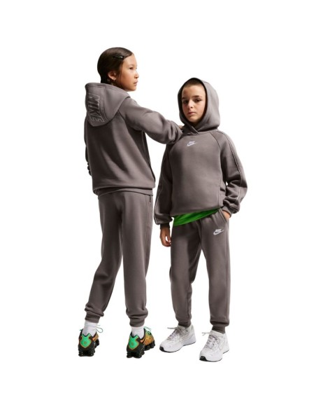 Nike Sportswear Club Fleece Kids Tracksuit Gray HQ9318 289