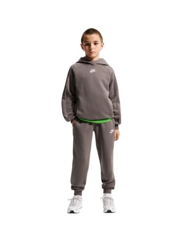 Nike Sportswear Club Fleece Kids Tracksuit Gray HQ9318 289