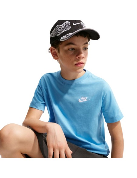 Nike Sportswear Kids' TShirt Light Blue FZ5177 497