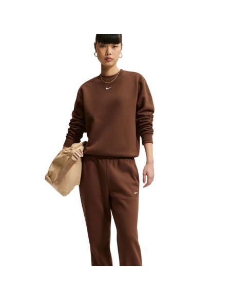 Nike Studio Fleece Medium Weigh Women's Pants Brown IM8078 259