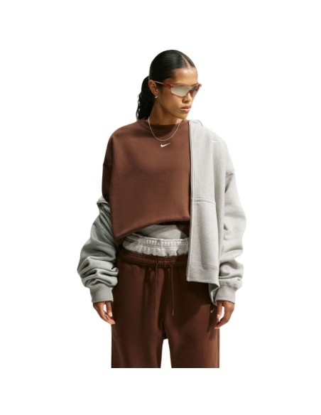 Nike Studio Fleece Women's Sweatshirt Brown IM8082 259