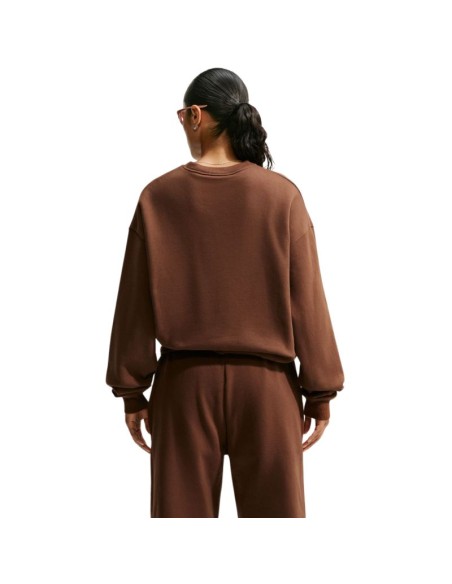 Nike Studio Fleece Women's Sweatshirt Brown IM8082 259