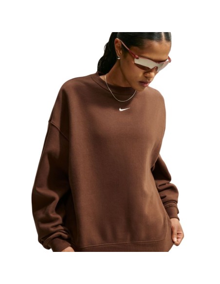 Nike Studio Fleece Women's Sweatshirt Brown IM8082 259