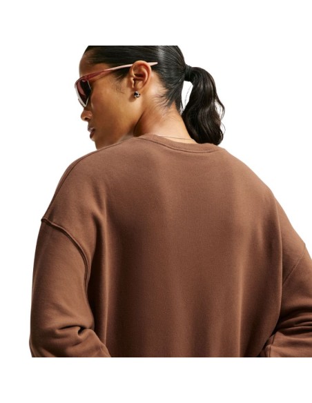 Nike Studio Fleece Women's Sweatshirt Brown IM8082 259