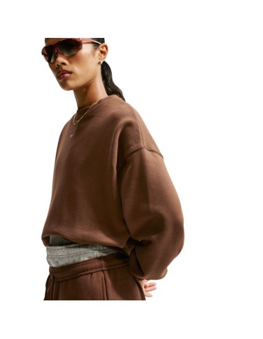 Nike Studio Fleece Women's Sweatshirt Brown IM8082 259