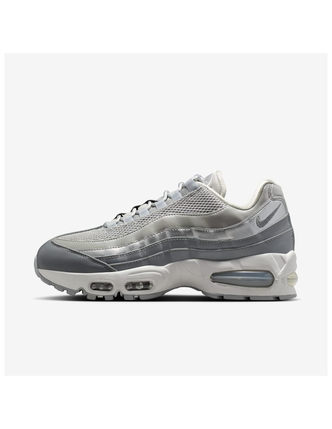 Nike Air Max 95 SE Big Bubble Grey Fog Silver Women's IB6398001 MBS