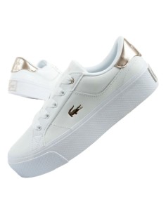 Lacoste women's sports shoes Ziane Platform 126 sneakers white fashionable
