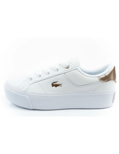Lacoste women's sports shoes Ziane Platform 126 sneakers white fashionable