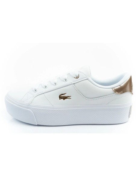 Lacoste women's sports shoes Ziane Platform 126 sneakers white fashionable