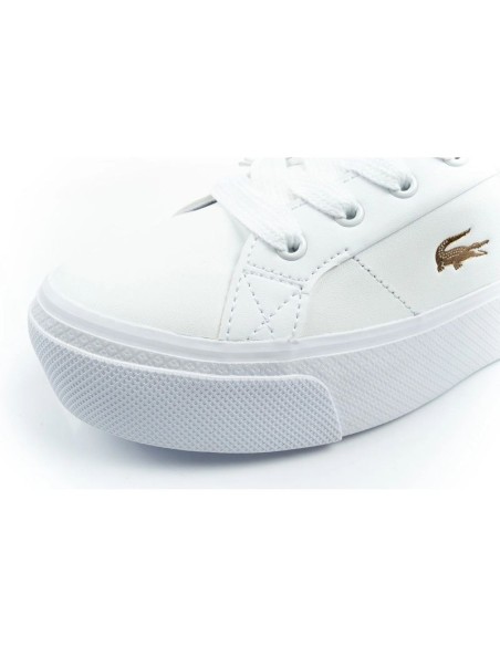 Lacoste women's sports shoes Ziane Platform 126 sneakers white fashionable