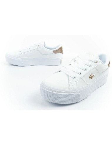 Lacoste women's sports shoes Ziane Platform 126 sneakers white fashionable