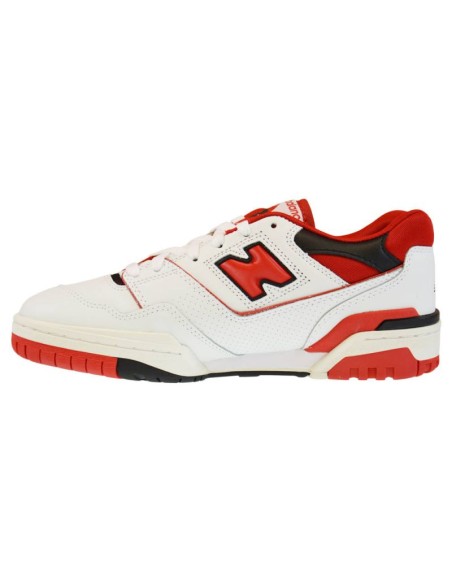 Lifestyle Shoes New Balance 550 White Red Sneakers BB550SE1