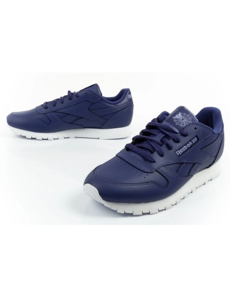 Reebok women's sports shoes sneakers Classic purple leather fashionable