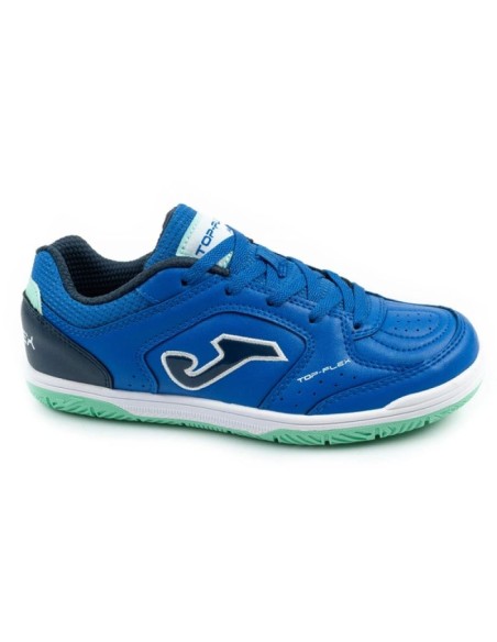 Joma Top Flex 2604 indoor football shoes for kids blue