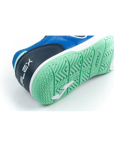 Joma Top Flex 2604 indoor football shoes for kids blue