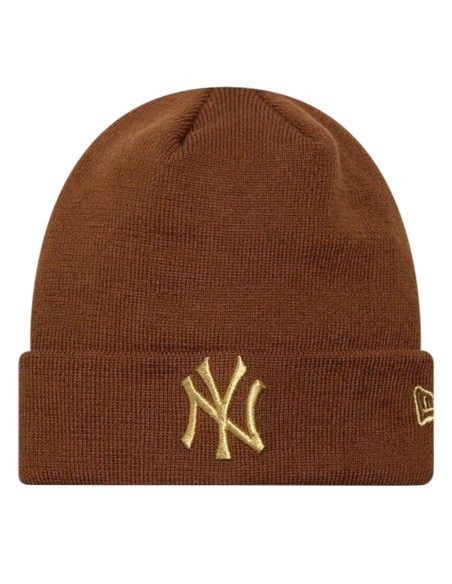 New Era Wmns Metallic Logo Beanie New York Yankees Hat 60915931