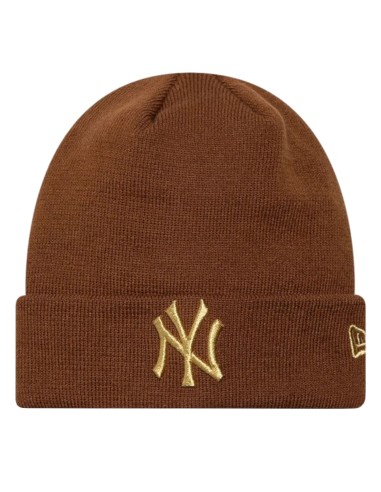 New Era Wmns Metallic Logo Beanie New York Yankees Hat 60915931
