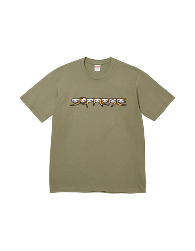 Supreme Skulls Spellout Tee 'Light Olive' FW26T24LIGHTOLIVE MBS