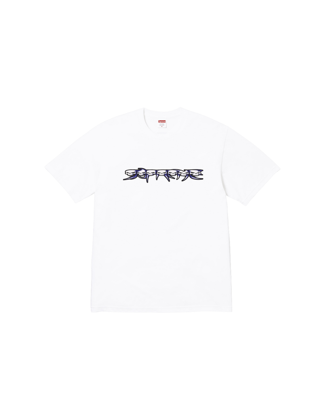Supreme Skulls Spellout Tee 'White' FW26T24WHITE MBS