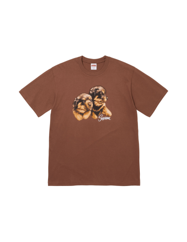 Supreme Puppies Tee 'Brown' FW26T33BROWN MBS