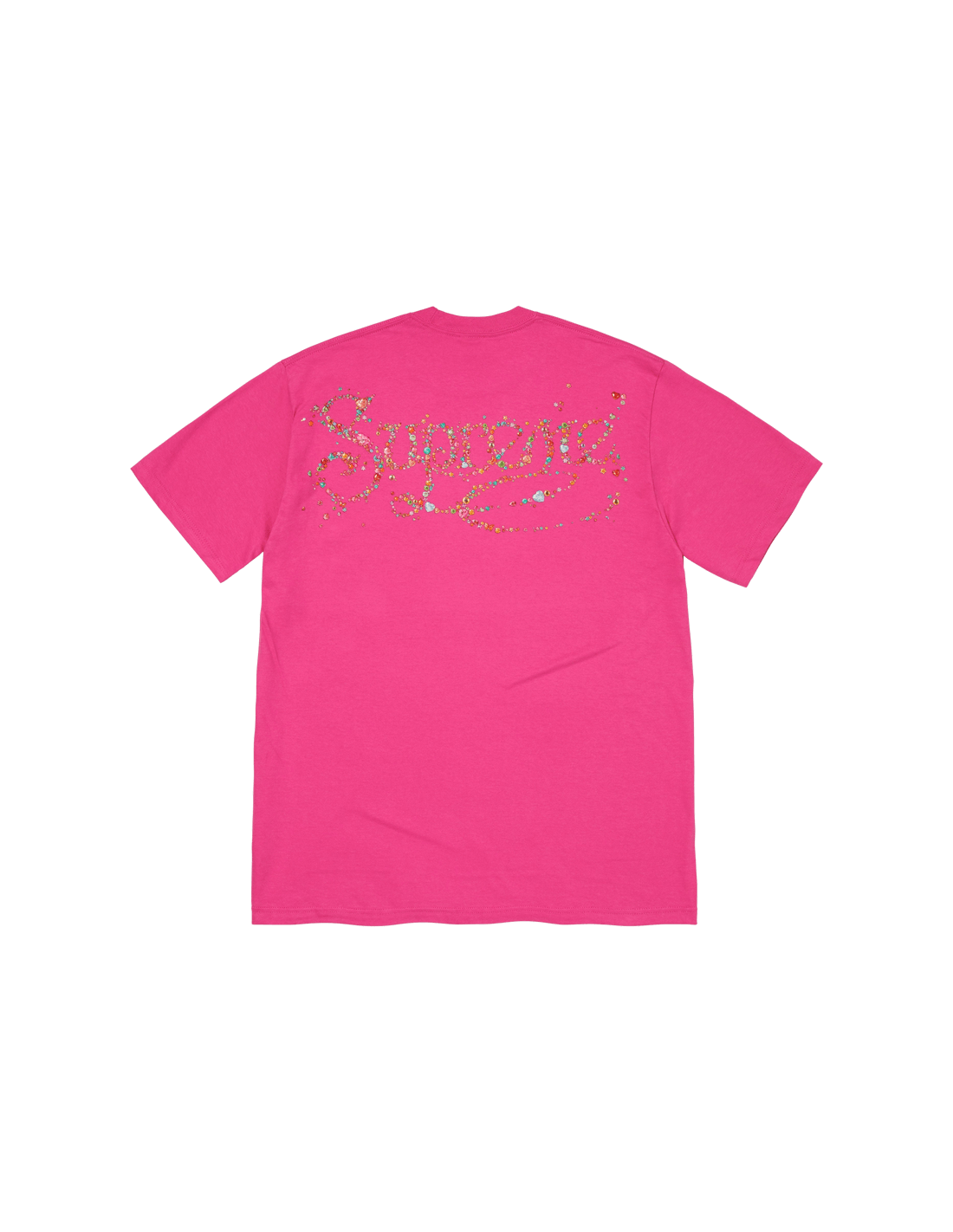 Supreme Gems Tee 'Fuchsia' FW26T45FUCHSIA MBS
