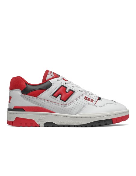 Lifestyle Shoes New Balance 550 White Red Sneakers BB550SE1
