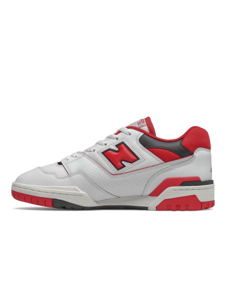 Lifestyle Shoes New Balance 550 White Red Sneakers BB550SE1