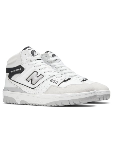 New Balance Sneakers women's white sports shoes BB650RWH