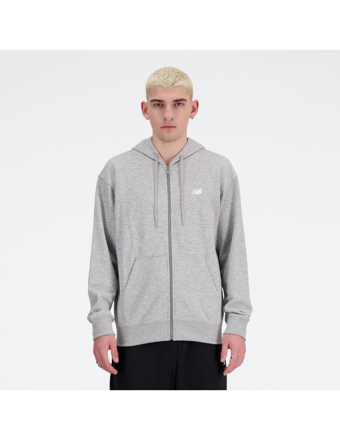 New Balance Sport Essentials Logo Fleece Full Zip MJ415