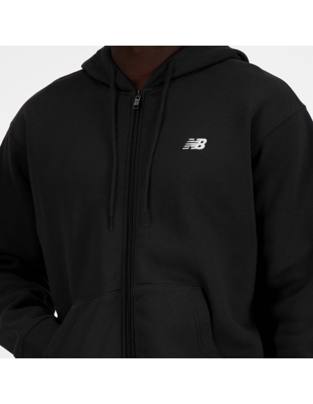 New Balance Sport Essentials Logo Fleece Full Zip MJ41502BK