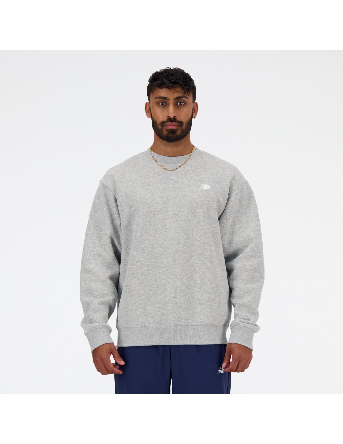 New balance - ΣΗΜΑΝΤΙΚΟ: Σε περίπτωση διαφοράς τιμής από το κατάστημα ισχύει παντα και μόνο η τιμή του καταστήματος New Balance Sport Essentials Fleece Crew MT41510AG