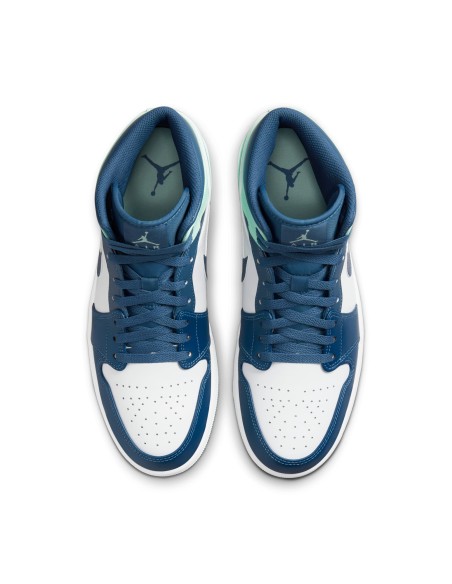 Jordan 1 Mid Mystic Navy Mint Foam 554724413 MBS