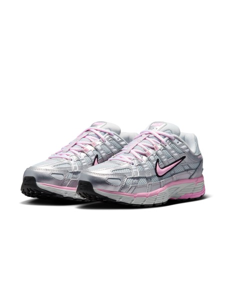 Nike P6000 Pure Platinum Metallic Silver Black Pink Women's BV1021020 MBS
