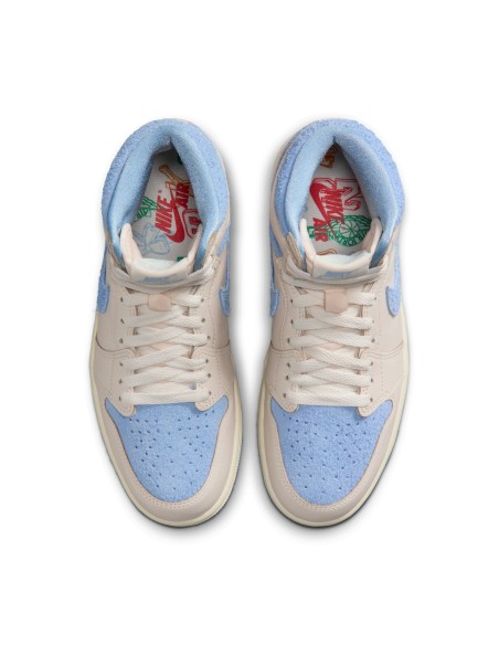 Jordan 1 Retro High OG Pale Ivory Psychic Blue Women's FD2596102 MBS