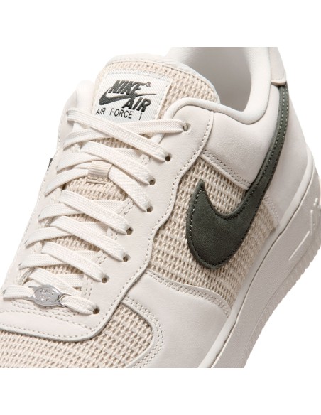 Nike Air Force 1 '07 LV8 'Phantom Cream II Metallic Silver Dark Smoke Grey' II9807002 MBS