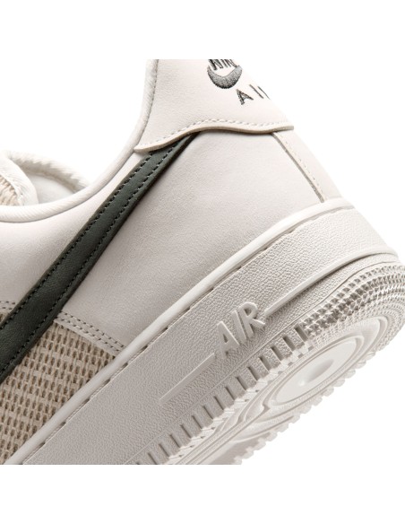 Nike Air Force 1 '07 LV8 'Phantom Cream II Metallic Silver Dark Smoke Grey' II9807002 MBS