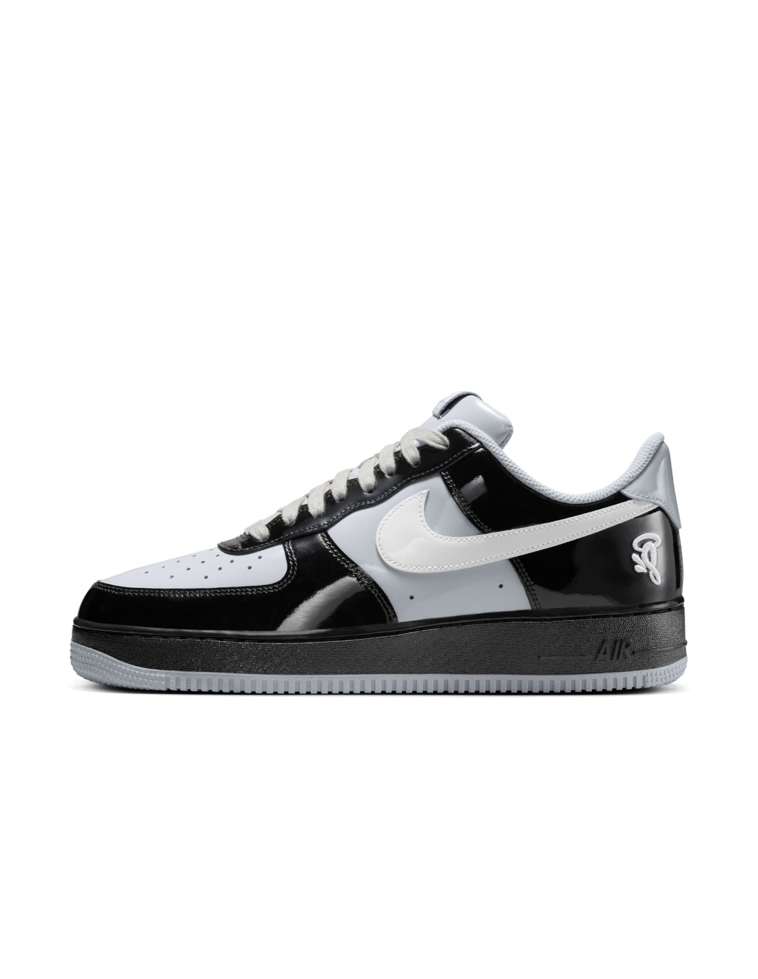 Central Cee x Nike Air Force 1 Low 'Black White Smoke Grey' IO9974010 MBS