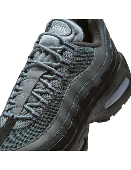 Nike Air Max 95 'Big Bubble Black Metallic Silver' IQ0285010 MBS
