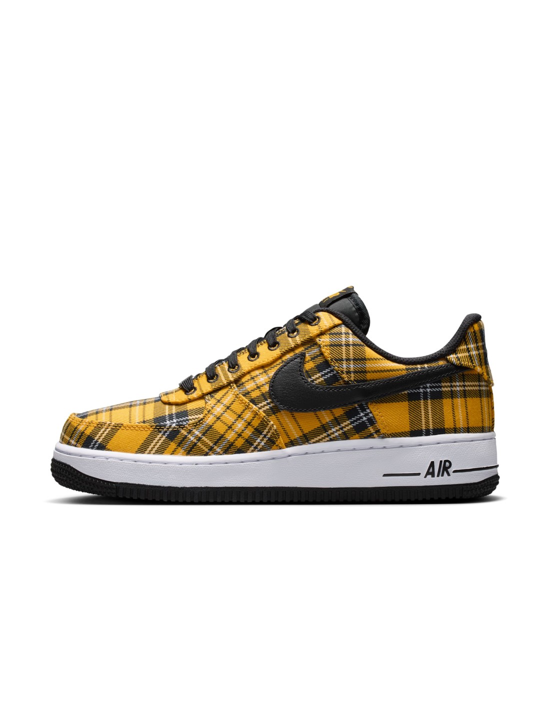 Nike Air Force 1 Low Clueless Yellow Plaid Women's IR5596900 MBS