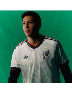 Adidas Mexico 26 Away Authentic Jersey 'White' JY5539 MBS