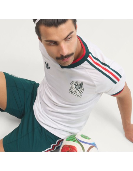 Adidas Mexico 26 Away Authentic Jersey 'White' JY5539 MBS