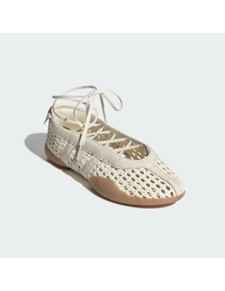 adidas Taekwondo Mei Ballet Basketweave Cream White Women's KI3582 MBS