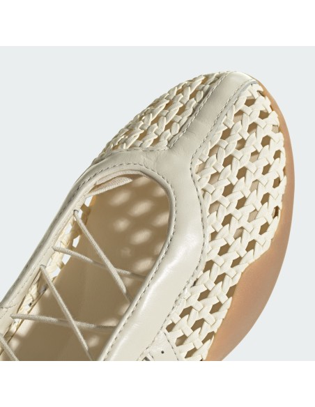 adidas Taekwondo Mei Ballet Basketweave Cream White Women's KI3582 MBS