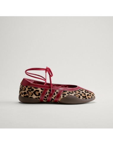adidas Taekwondo Mei Ballet Leopard Print Team Victory Red Women's KJ0647 MBS